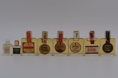 Lot 95 - A collection of miniature 'Matchbox' sized novelty whiskies