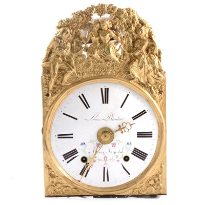 Lot 298 - French wall clock, Louis Plantier