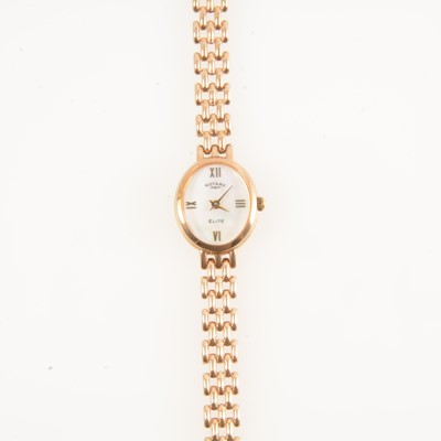 Lot 299 - Rotary - a lady's 9 carat gold bracelet watch - new and boxed.