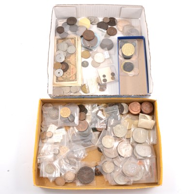 Lot 210 - Roman, Victorian and later English, and other coins.