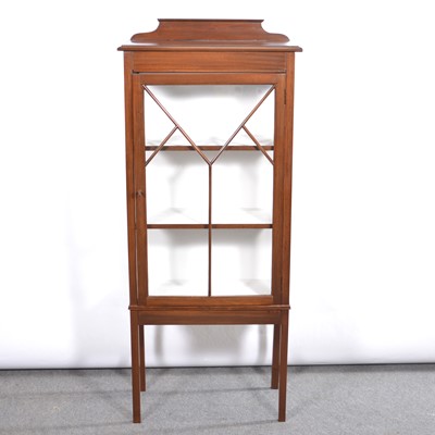 Lot 462 - Mahogany display cabinet