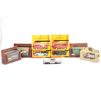 Lot 130 - Collection of die-cast vehicles, including Matchbox Models of Yesteryear, Lledo etc