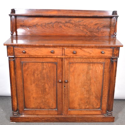 Lot 280 - Victorian mahogany chiffonier.