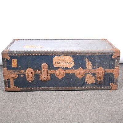 Lot 437 - Orderlee wardrobe trunk.