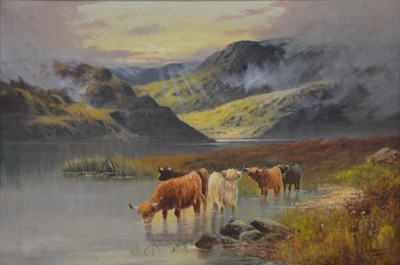 Lot 313 - Charles W Oswold, Highland Cattle.