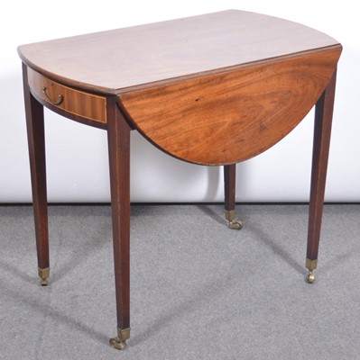 Lot 321 - Mahogany Pembroke table.