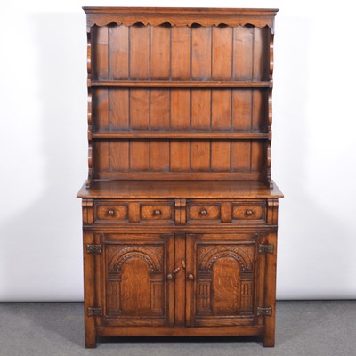 Lot 383 - Titchmarsh & Goodwin oak Welsh dresser