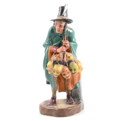 Lot 41 - Royal Doulton figure - The Mask Seller, HN2103.