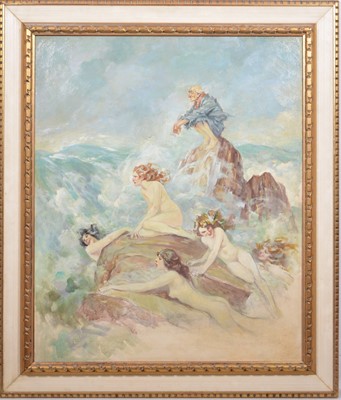 Lot 446 - Follower of Norman Alfred William Lindsay, (Australian), Sirens