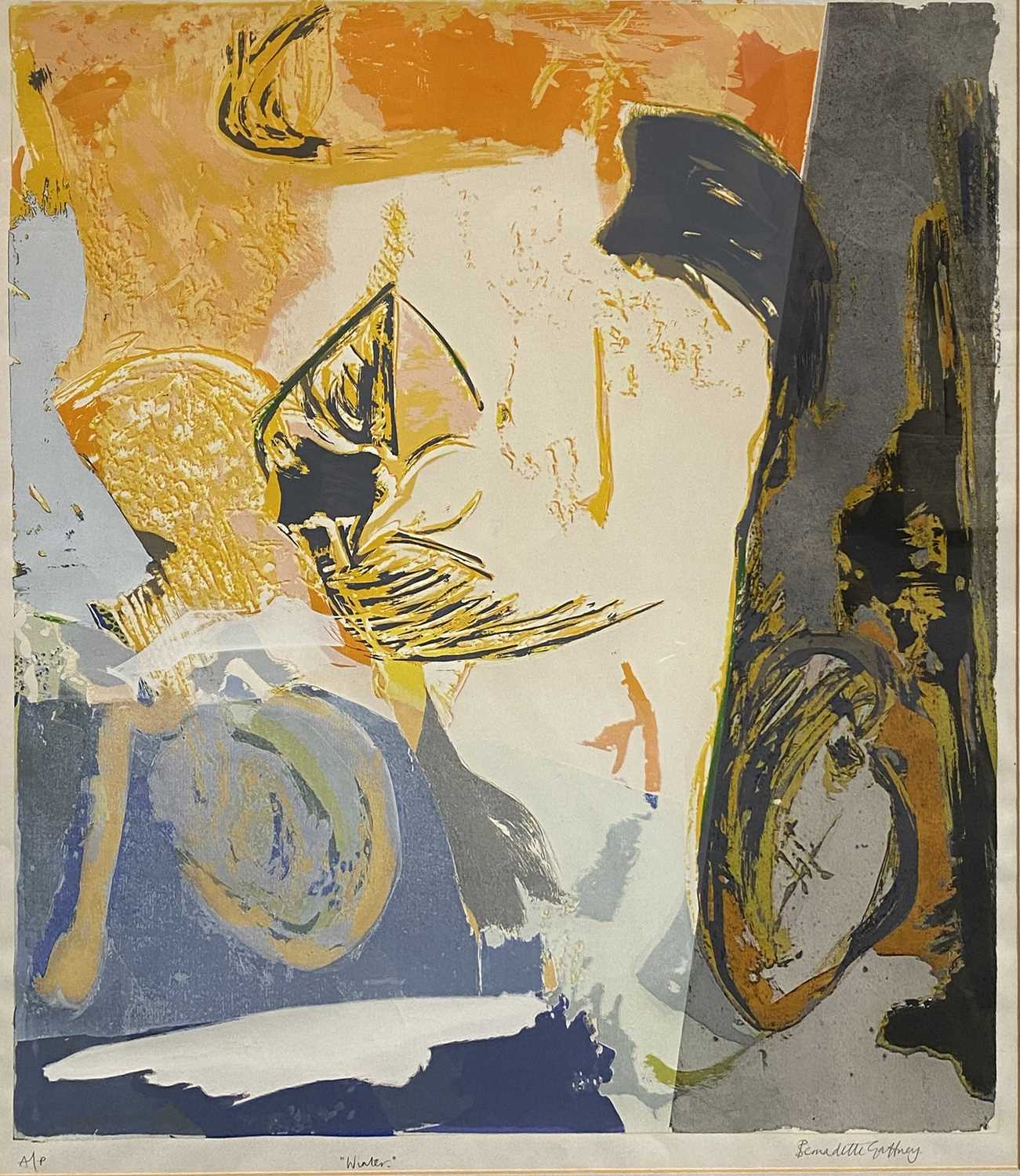 Lot 504 - Bernadette Gaffney, Winter, artist's proof