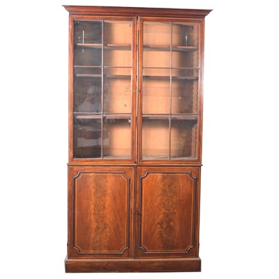 Lot 551 - George IV mahogany bookcase