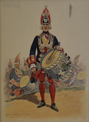 Lot 356 - Edmond Lajoux, Drummer and Military Bandsmen.