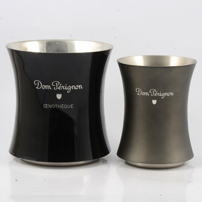 Lot 240 - Two Dom Perignon branded champagne buckets