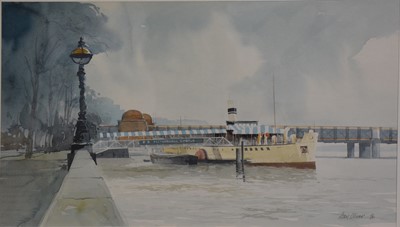 Lot 408 - Alan Oliver, Tattershall Castle on the Thames