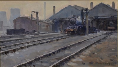 Lot 236 - John Osborne, Train sheds