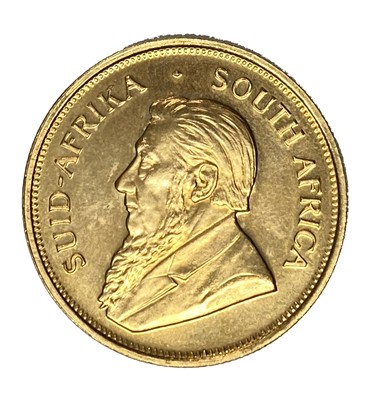 Lot 107 - South Africa, gold Krugerrand coin, 1974