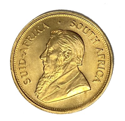 Lot 109 - South Africa, gold Krugerrand coin, 1975