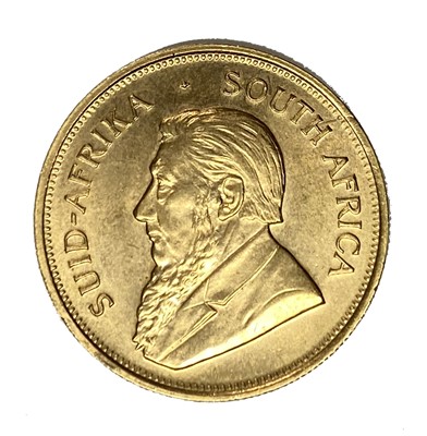 Lot 110 - South Africa, gold Krugerrand coin, 1975