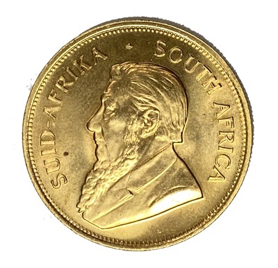 Lot 111 - South Africa, gold Krugerrand coin, 1980