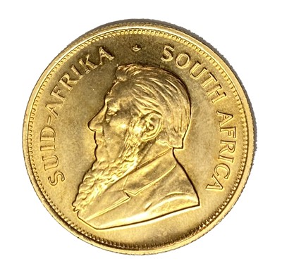 Lot 113 - South Africa, gold Krugerrand coin, 1980