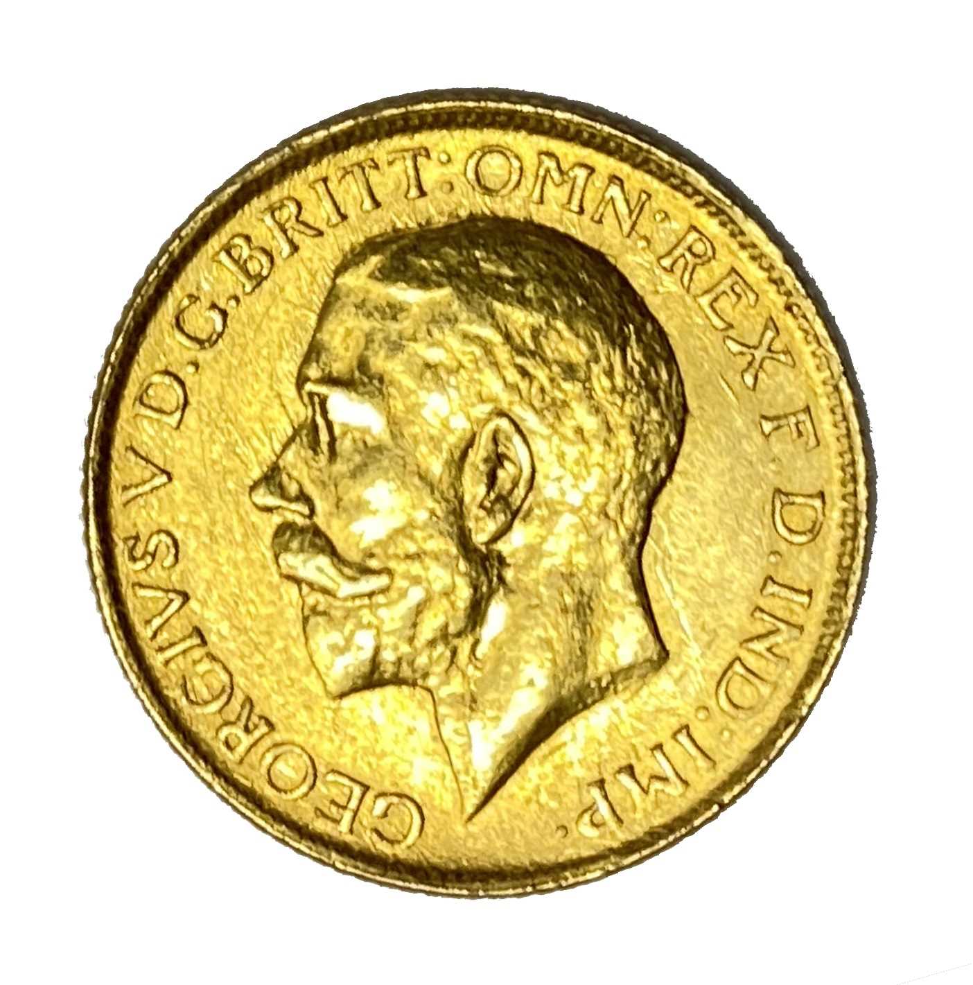 Lot 50 - George V gold Sovereign coin, 1913, Perth mint