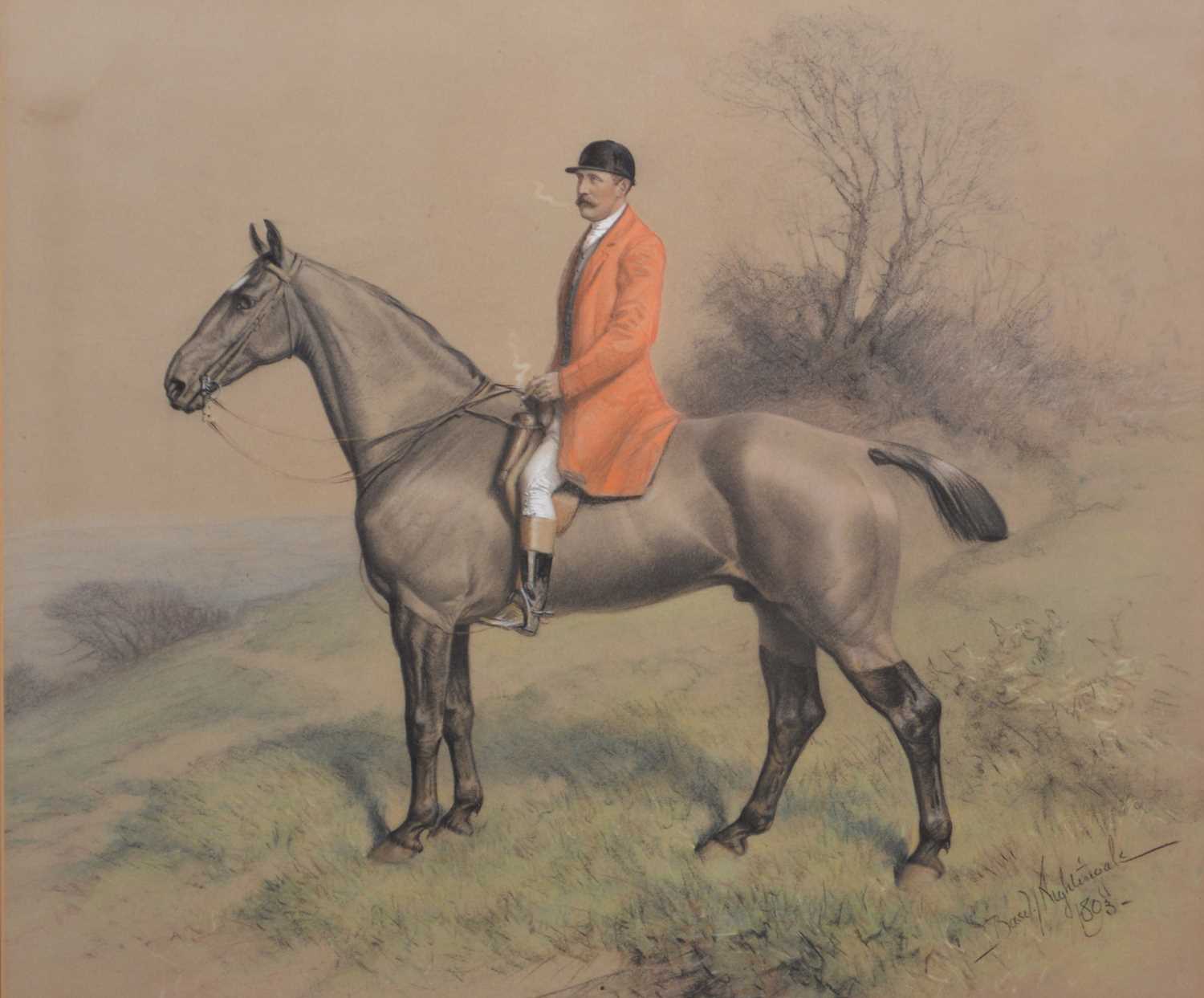 Lot 41 Basil Nightingale Horse and Rider