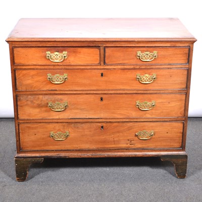 Lot 456 - Victorian mahogany chest of drawers