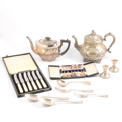 Lot 96 - Quantity of silver plated wares