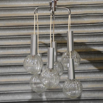 Lot 430 - Mid-century vintage light fitting.