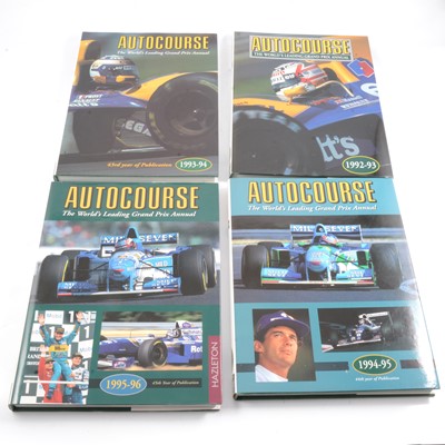 Lot 127 - Autocourse Formular One yearbook annuals and others.