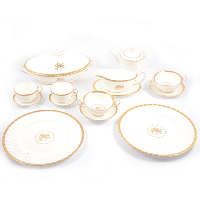 Lot 61A - Minton "Gold Rose" part dinner and tea service.