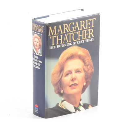 Lot 141 - Margaret Thatcher, The Downing Street Years and 10 signed bookplates.