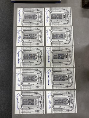 Lot 141 - Margaret Thatcher, The Downing Street Years and 10 signed bookplates.