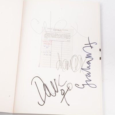Lot 92 - Blurbook, and Martin Amis, The Information, both signed.