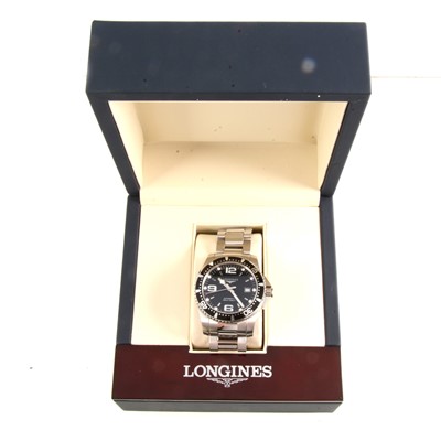 Lot 310 - Longines - A gentleman's Hydro Conquest automatic wristwatch.