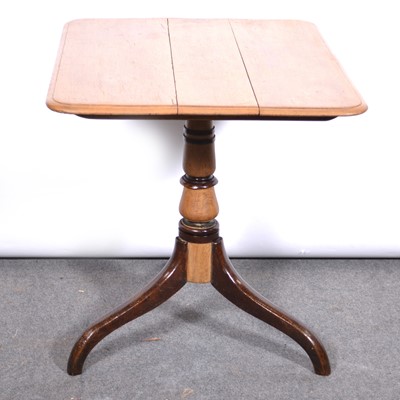 Lot 373 - Victorian oak tilt top table