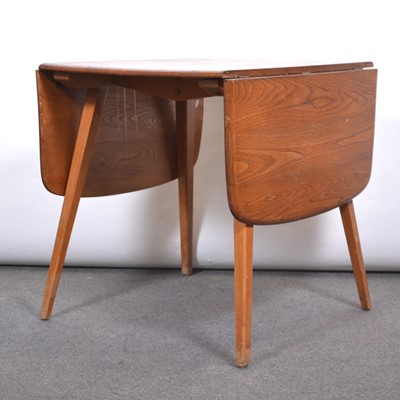 Lot 389 - Ercol elm and beech kitchen table