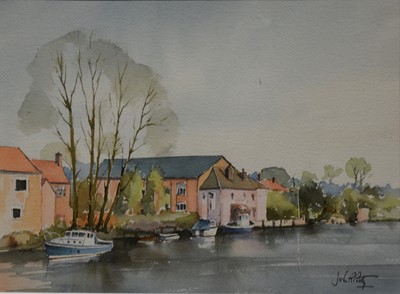 Lot 341 - Three watercolours including Eileen Elliott, Burnham Overy