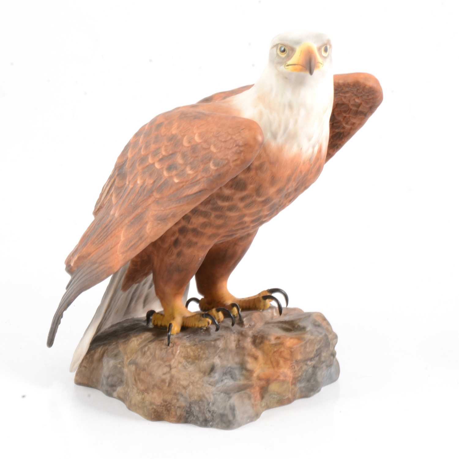 Lot 45 - Royal Crown Derby Bald Eagle figurine.