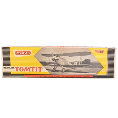 Lot 348 - VERON TOMTIT 52" span Biplane kit.