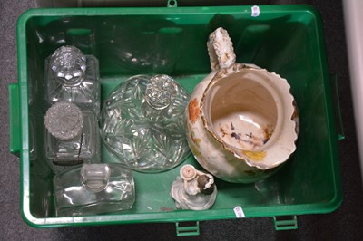 Lot 63 - ceramics and glass