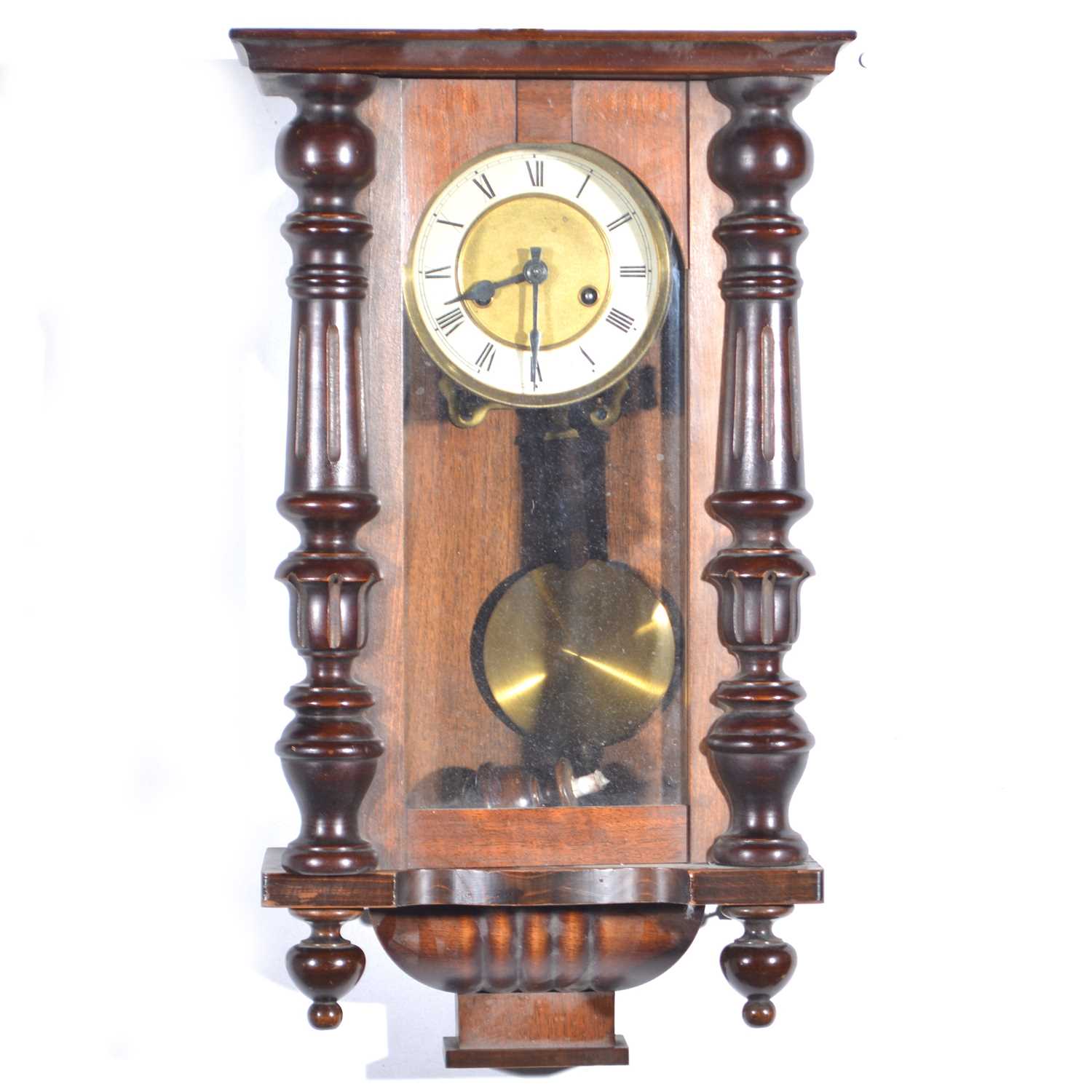 Lot 641 Vienna Wall Clock 8 Day Movement Striking 3412