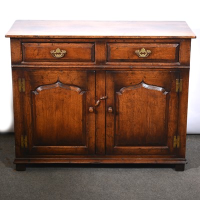 Lot 545 - Reproduction golden oak dresser base