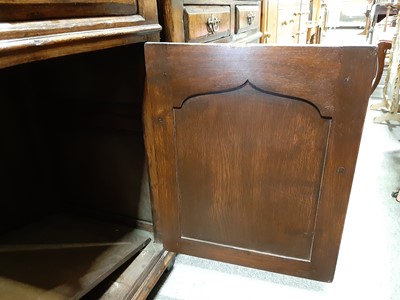 Lot 545 - Reproduction golden oak dresser base