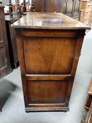 Lot 545 - Reproduction golden oak dresser base