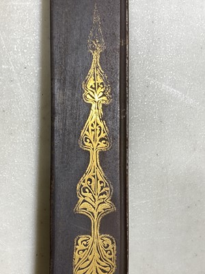 Lot 100 - Antique Turkish sword, Yataghan