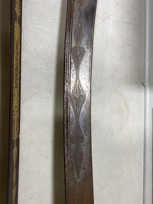 Lot 101 - Antique Turkish sword, Yataghan.