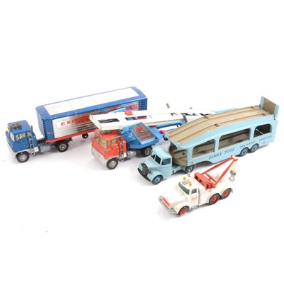 Lot 122 - Quantity toy commercial vehicles