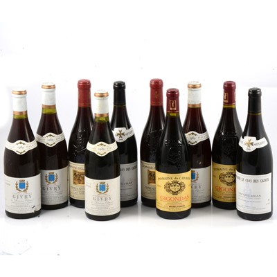 Lot 247 - Ten bottles of French vintage red wine
