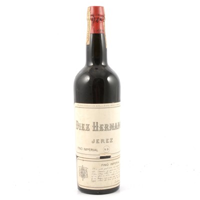 Lot 205 - Diez Hermanos, Jerez, Fino Imperial sherry, circa 1965, 1 bottle.